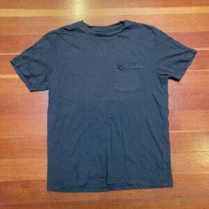 Mollusk Hemp Pocket Tee SS Shirt Men's Small Brown Rrp $44